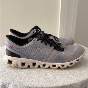 On Running Light Blue Athletic Shoes